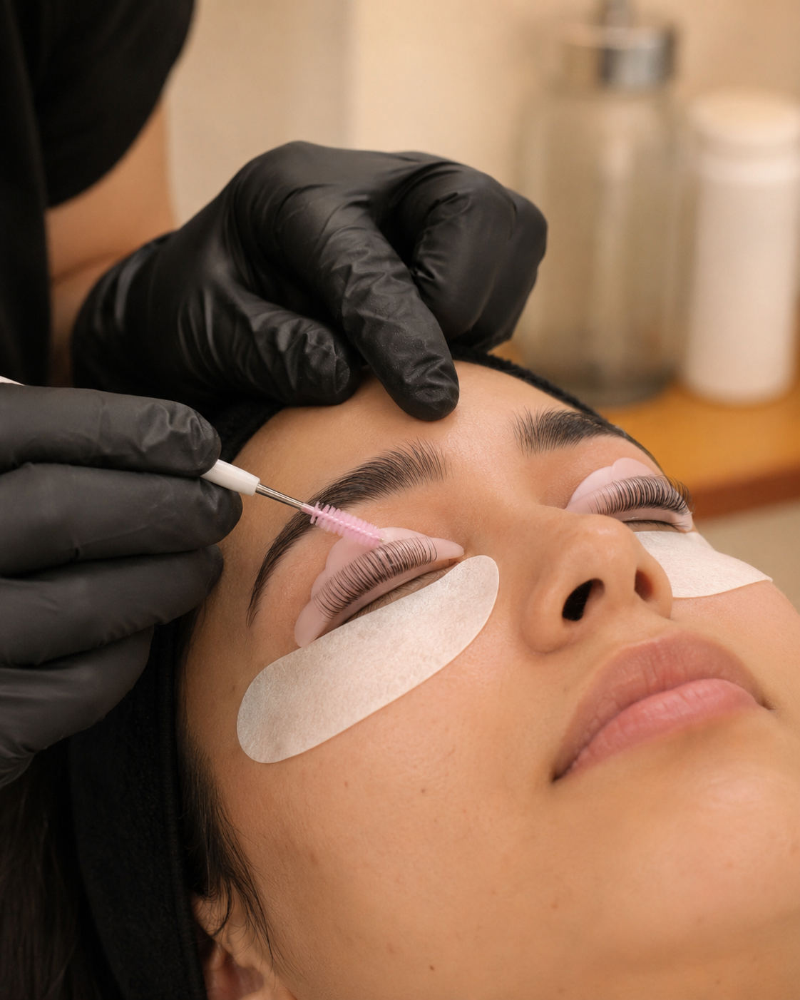 Korean lash style at Aura